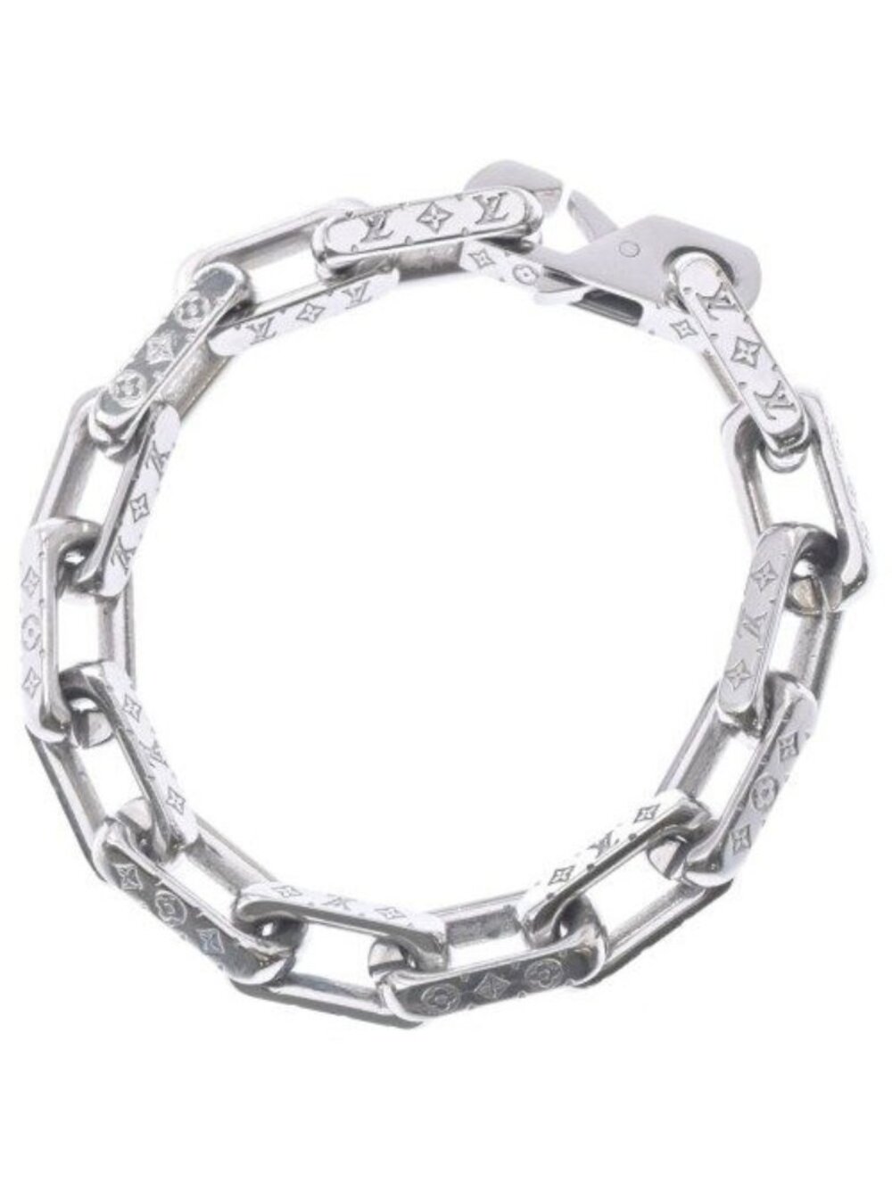 Louis Vuitton Chain Monogram Bracelet Bangle